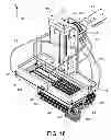 Fig. 16 - Integrated two dimensional robotic palm for variable pitch positioning of multiple transfer devices