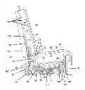 Fig. 01 - Convertible seating reclining chair
