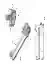 Fig. 09 - ELECTROHYDRODYNAMIC (EHD) FLUID MOVER WITH COLLECTOR ELECTRODE LEADING SURFACE SHAPING FOR SPATIALLY SELECTIVE FIELD REDUCTION