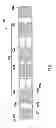 Fig. 02 - Test structure for wafer acceptance test and test process for probecard needles