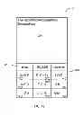 Fig. 12 - Split virtual keyboard on a mobile computing device