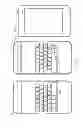 Fig. 08 - Keyboard device for small size tablet personal computer