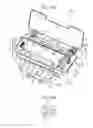 Fig. 20 - Liquid ejecting apparatus including a gap forming member having a locking member