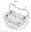 Fig. 22 - Liquid ejecting apparatus including a gap forming member having a locking member