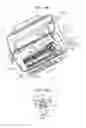 Fig. 35 - Liquid ejecting apparatus including a gap forming member having a locking member