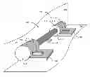 Fig. 01 - Locking hinge assembly for electronic device