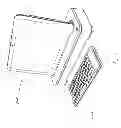Fig. 02 - Asymmetric computer tablet frame docking system