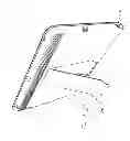 Fig. 08 - Asymmetric computer tablet frame docking system