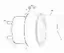 Fig. 01 - End cap of a lighting tube
