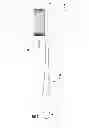 Fig. 03 - Flexible handle liquid dispenser with rotating brush head