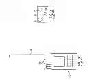 Fig. 02 - Communication device comprising an external control with an embedded antenna assembly