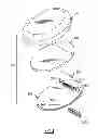 Fig. 04 - Body worn physiological sensor device having a disposable electrode module