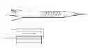 Fig. 01 - Ophthalmic surgical instrument with pre-set tip-to-shell orientation