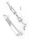 Fig. 11 - Ophthalmic surgical instrument with pre-set tip-to-shell orientation