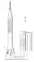 Fig. 12 - Ophthalmic surgical instrument with pre-set tip-to-shell orientation