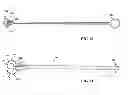 Fig. 13 - ATTACHABLE UTERINE DEVICE WITH INTEGRATED AND TIME RELEASE MEDICINAL ADMINISTERING COMPONENT AND INSERTION TOOL FOR IMPLANTING SUCH A DEVICE