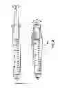 Fig. 08 - Syringe having a collapsible plunger rod