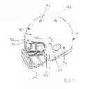 Fig. 08 - PROTECTIVE HELMET CONFIGURATION WITH INTEGRATED FACE MASK WITH SMOOTH TRANSITION ATTACHMENT