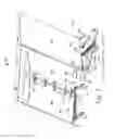 Fig. 04 - Articulated sofa bed with locking mechanism