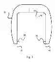 Fig. 04 - Fastening device suitable for use with needle detectors