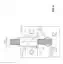 Fig. 07 - Transverse pipe flange separator