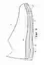 Fig. 18 - Article of footwear with a removable foot-supporting insert