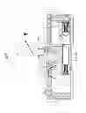 Fig. 14 - Control assembly for controlling the rotation of a turnstile
