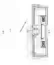 Fig. 17 - Control assembly for controlling the rotation of a turnstile