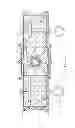 Fig. 18 - Control assembly for controlling the rotation of a turnstile
