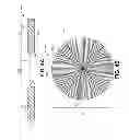 Fig. 05 - Polishing pad for eddy current end-point detection