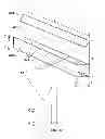 Fig. 09 - Apparatus for a wind resistant and post load re-tensioning system utilizing a composite fabric and attachment apparatus