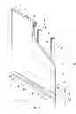 Fig. 14 - Apparatus for a wind resistant and post load re-tensioning system utilizing a composite fabric and attachment apparatus