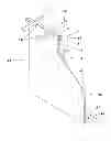 Fig. 15 - Apparatus for a wind resistant and post load re-tensioning system utilizing a composite fabric and attachment apparatus