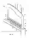 Fig. 22 - Apparatus for a wind resistant and post load re-tensioning system utilizing a composite fabric and attachment apparatus