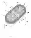 Fig. 01 - Filter element, air cleaner, and methods