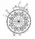 Fig. 01 - Axially symmetrical coriolis force gyroscope (variants)