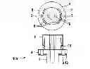 Fig. 01 - Sensor device having a positioning device