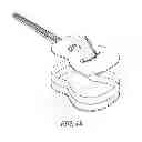 Fig. 17 - Hand actuated tremolo system for guitars