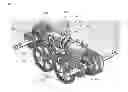Fig. 01 - OPPOSED PISTON ENGINE WITH NON-COLLINEAR AXES OF TRANSLATION