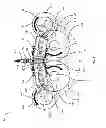 Fig. 06 - OPPOSED PISTON ENGINE WITH NON-COLLINEAR AXES OF TRANSLATION