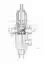 Fig. 01 - Water valve suitable for use with a bathtub