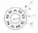 Fig. 01 - TIRE WITH ROTATIONAL VISUAL DISPLAY