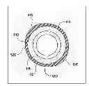 Fig. 01 - Packer cup for sealing in multiple wellbore sizes eccentrically