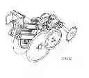 Fig. 13 - Double bladed (opposite) coulter assembly