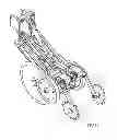 Fig. 16 - Double bladed (opposite) coulter assembly