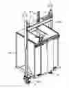 Fig. 01 - Elevator device and roller guide assembly