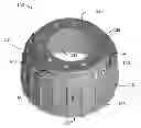 Fig. 01 - Turbo drum for drum brakes