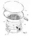 Fig. 03 - DRAINING DEVICE FOR FOOD STUFFS