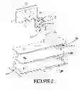 Fig. 03 - Television support and mounting kit