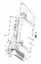 Fig. 02 - Shelf-mounted handgun rack